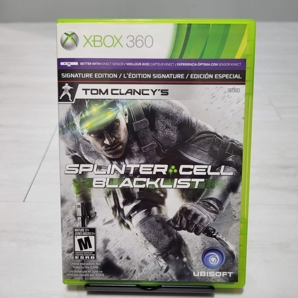 Xbox 360 Tom Clancy Splinter Cell Blacklist Signature Edition